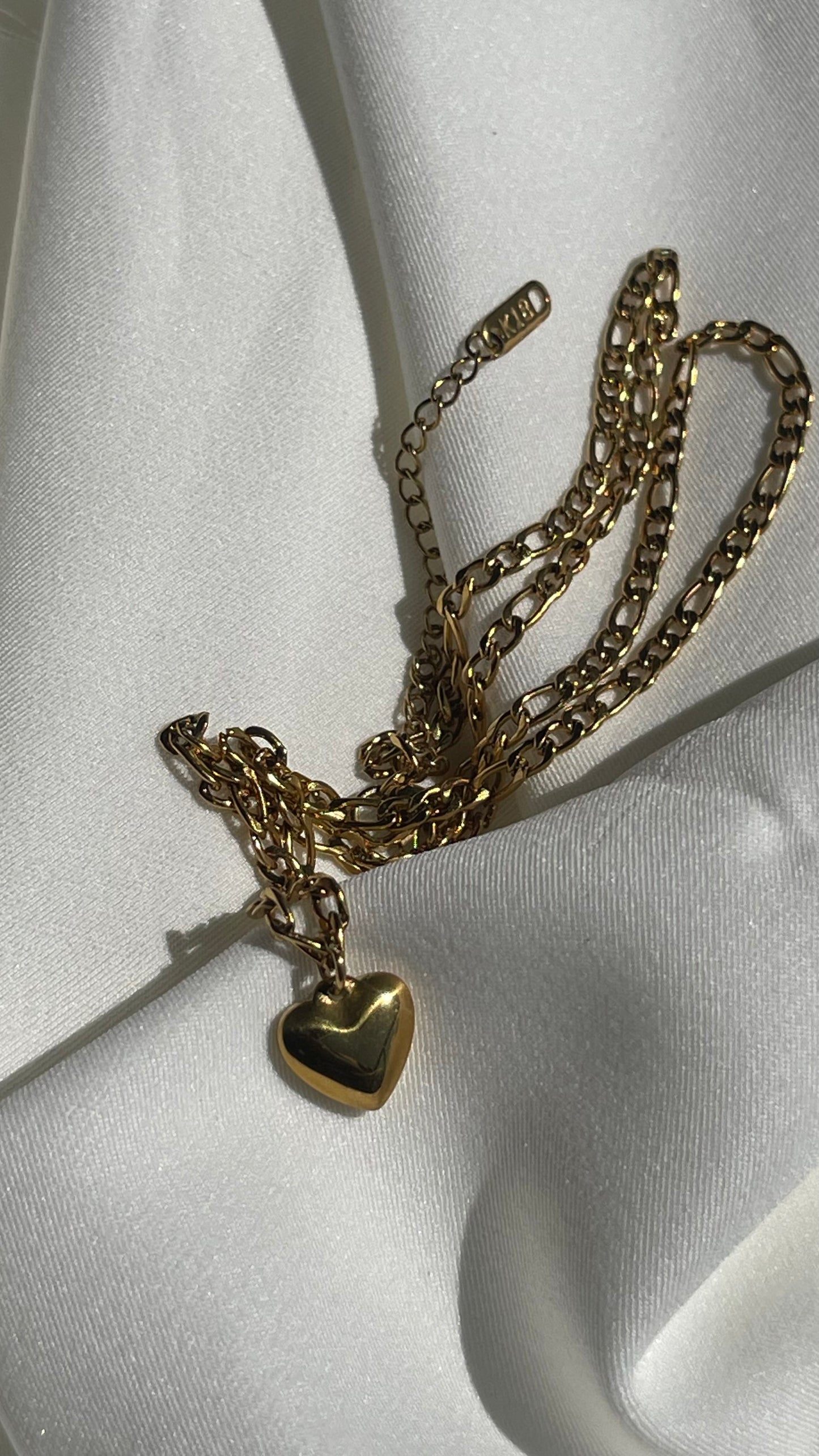 Golden heart Necklace