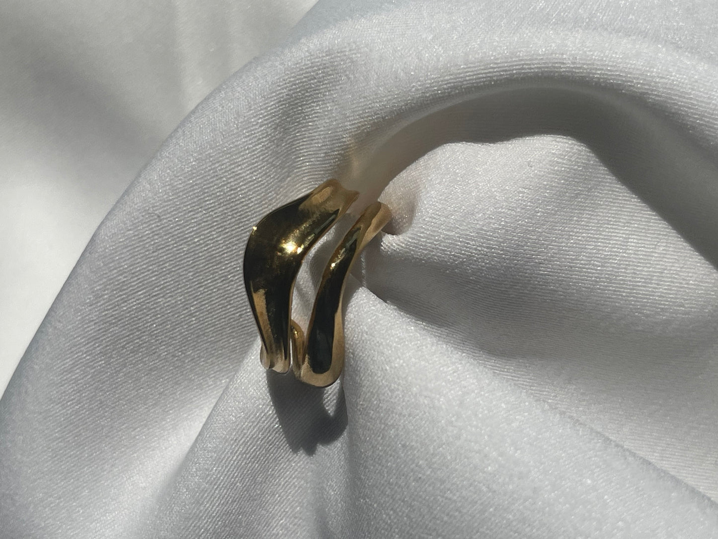 Double Band Gold  Ring
