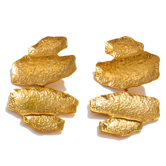 Mira Gold Earrings